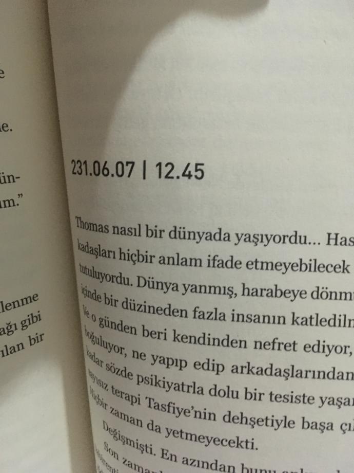Labirent virüs kodu kitabındaki tarihler ne anlama geliyor?