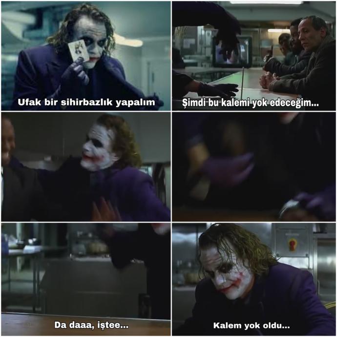 Joker karakterini sever misiniz?
