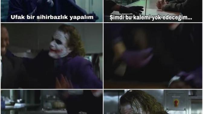 Joker karakterini sever misiniz?