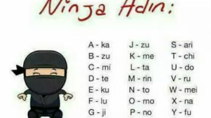 Ninja adınız neymiş 😄?