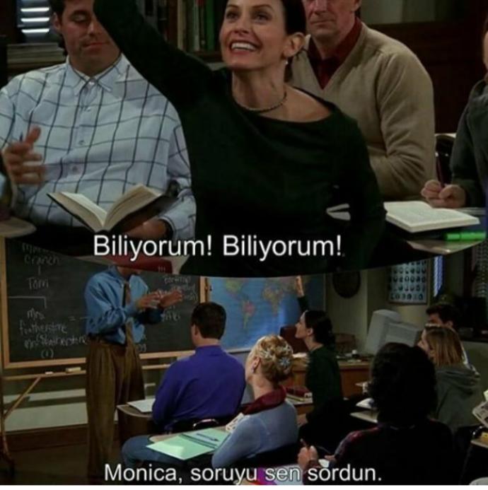 Sınıfta cevabını bildiğiniz bir soru sorulunca heyecanlanır miydinız ❄?