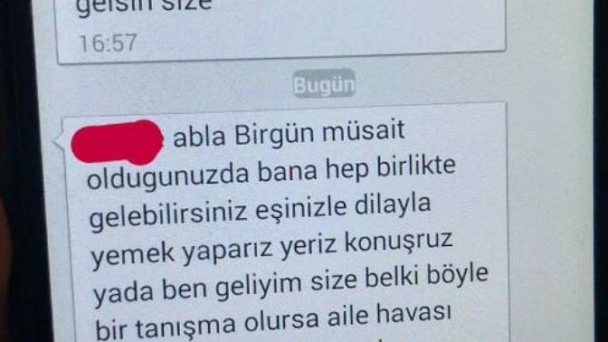 Eski sevgilim annemle konusuyor? fotografli?