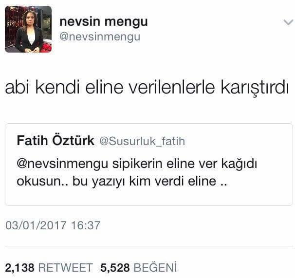 Nevşin Mengü hakkında ne düşünüyorsunuz?