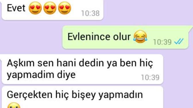 Bu konuşma normal mi bir fikir verin lütfen 😞😞😞?