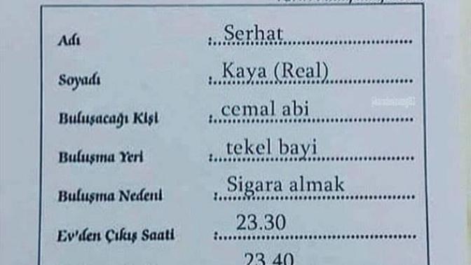 Bir yere giderken eşiniz ya da sevgiliniz sizden izin belgesi almanızı istese ne yaparsınız?