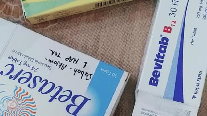 İlaç ictim etkisini ne zaman gösterir? Haplar ; betaserc+tranko buskas+bevitab?