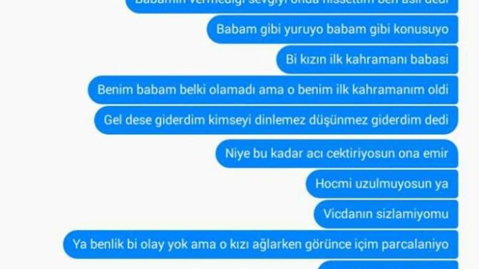 Ben seni sildim diyorsa?