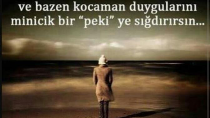 "Senin iyiliğin için senden gidiyorum"... Sevgilinizin iyiliği için hiç ondan vazgeçtiniz mi?