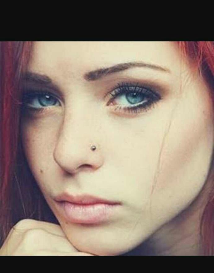 burunda piercing nasıl durur?