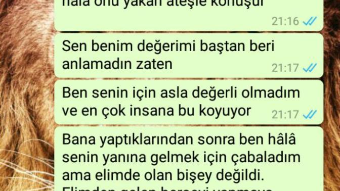 Sizce bu yazdıklarımdan sonra pişman olurmu?