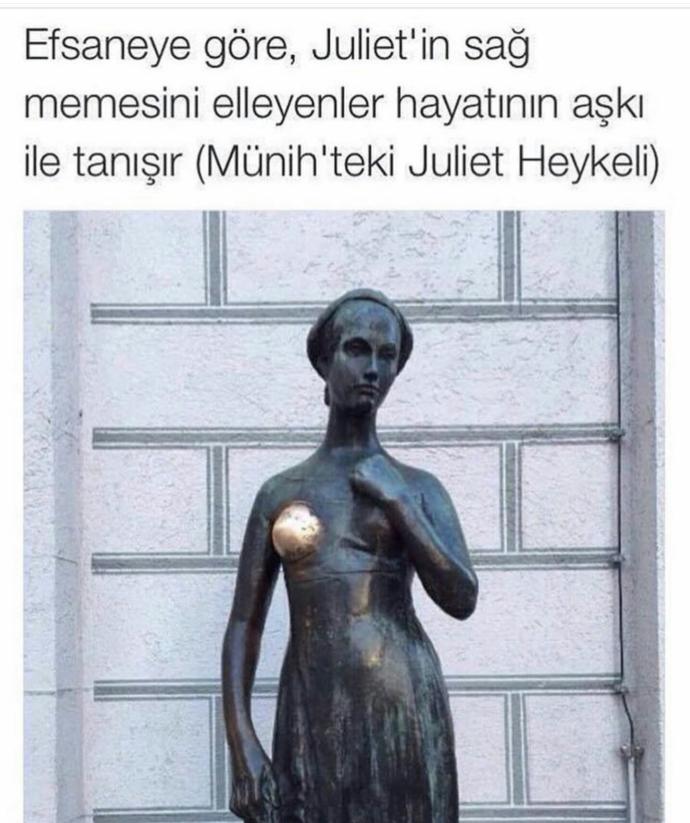 Sizce bu heykel Türkiye'de olsa ne olurdu?