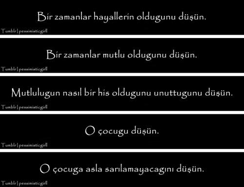 Peki sen yaşıyor musun?
