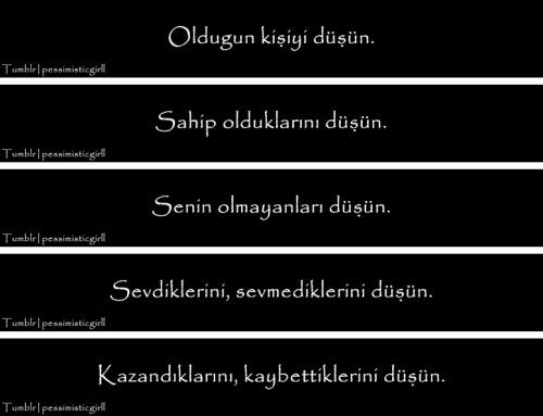 Peki sen yaşıyor musun?
