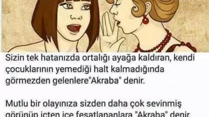 Sizin için akraba kimdir?