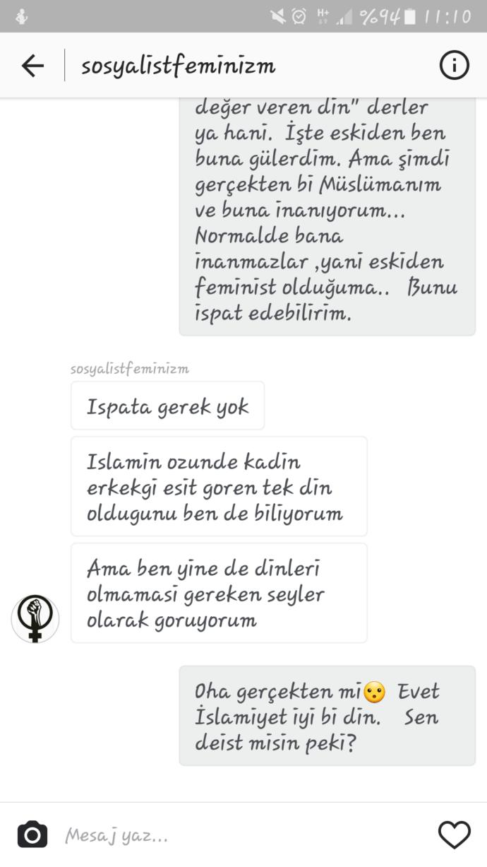 Feminizm iyi  bir  şey mi sizce??