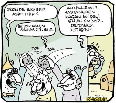 Hiç deli biriyle arkadaş oldunuz mu?