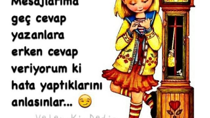 Mesajınıza geç cevap verenler hakkında ne düşünüyorsunuz😁😁?