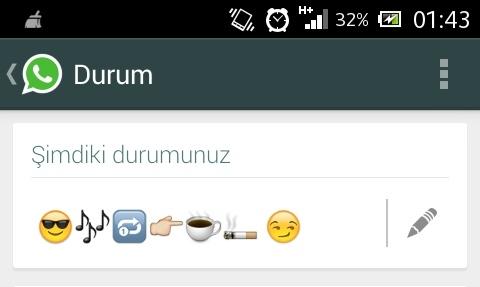 WhatsApp durum
