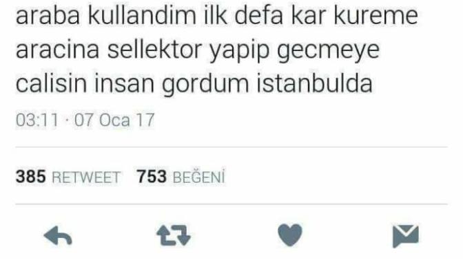 Kar küreme aracına selektör yapan kim?