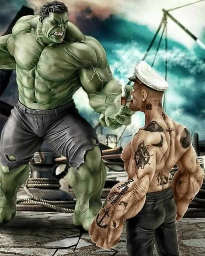 Hulk mu Temel reis mi 😏 ?