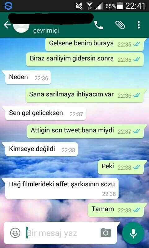 Hic birinin çevrim içi oluşunu izlediniz mi??