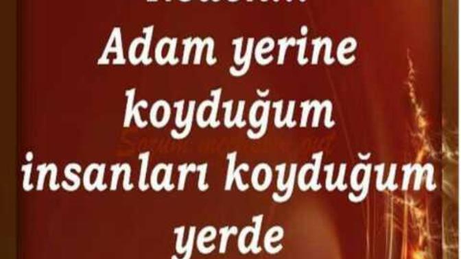 Neden Hep Böyle Oluyor.. Hiçmi Kimseyi Adam Yerine Koyamıycaz ?