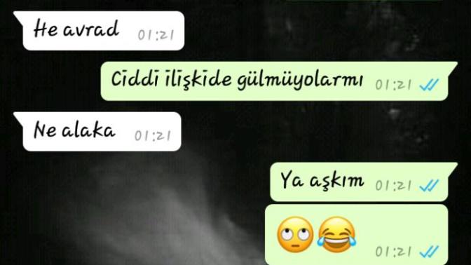 Peki ya yaptığım espriyi anlamayan sevgiliye ne demeli?