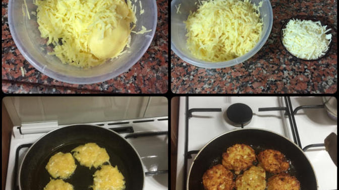 Kaşarlı patates mücveri yediniz mi?