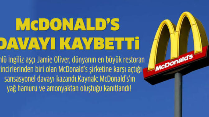 Mcdonald's hamburgerlerinin içerisinde et olmadığı kanıtlanmış... Bu durum hakkında ne düşünüyorsunuz?