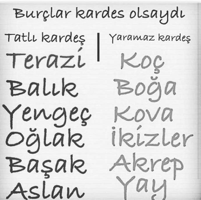 Burçlar kardeş olsaydı siz Tatlı kardeş mi? yoksa Yaramaz kardeşmisiniz??