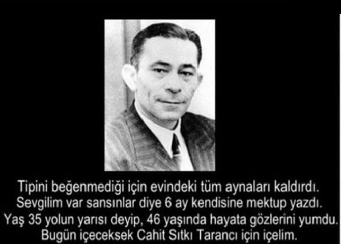 Siz de hayatınızı Cahit Sıtkı Tarancı gibi yaşıyor musunuz?