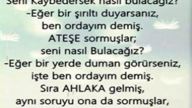 Sizin ahlak tanımınız nedir? Ahlak demek sizin için ne ifade ediyor?