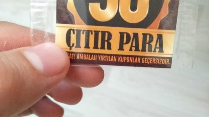 Bende ki şansa bak cheetos alayım dedim 50 lira çıktı 😂😂?