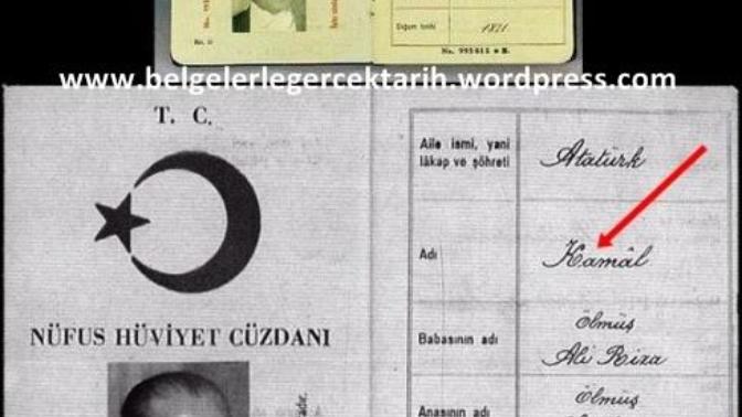 Ataturk olmeden once, isminden MUSTAFA yi sildirip ve KEMAL olan soy adini KAMAL olarak neden degistirdi acaba?