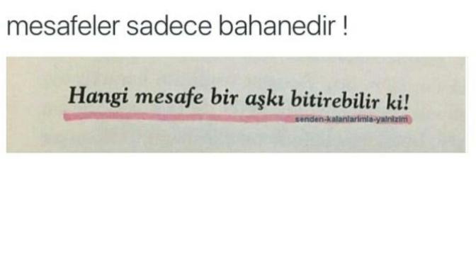 Mesafeler aşka engel midir?