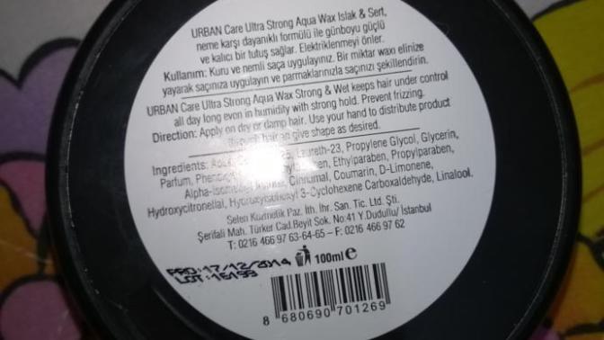 Wax kutunun altında 2014 yazıyor bu üretim tarihi mi son kullanma tarihi mi anlamadım nedir?