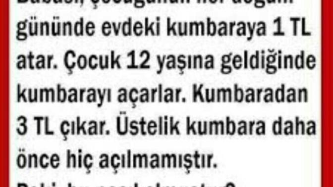 Mantık sorusunun cevabı ne? Harbi nasıl oluyor ya?