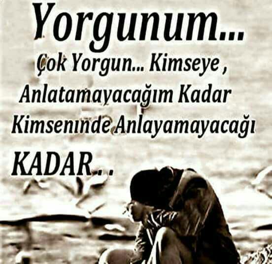 çok yorgunum ne yapmam gerekli?