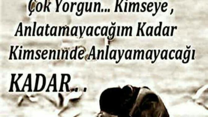 Çok yorgunum ne yapmam gerekli?