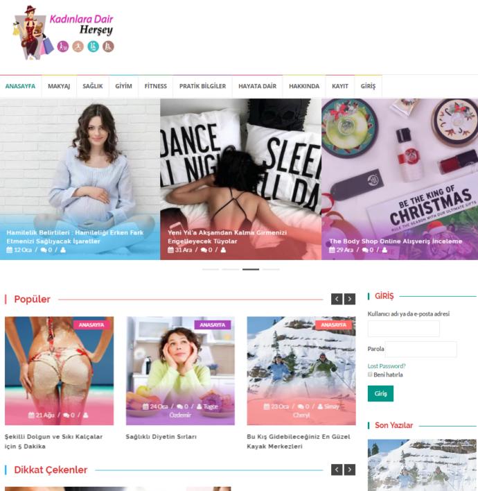 Sizce En Güzel - Popüler Kadın Sitesi Hangisi ?