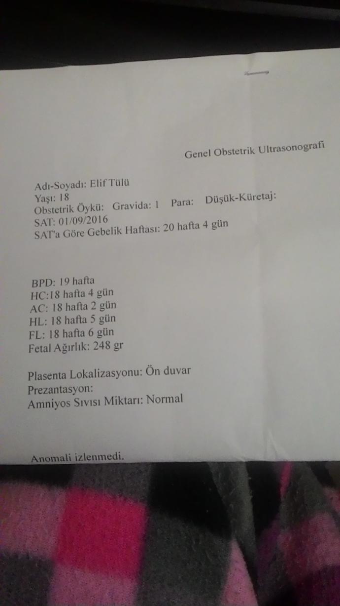 Pek anlayamadımda Plasenta ön duvarda olması tehlikeli mi aacaba ? 