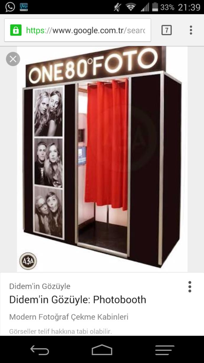 Photo booth kabinleri İstanbul da nerede var? 