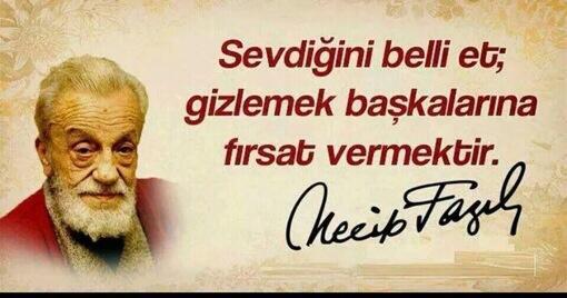 Sevdiğini belli et ; gizlemek başkalarına fırsat vermektir. Düşünceleriniz nelerdir ? 