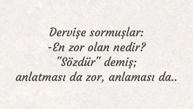 Sizin için en zor olan şey nedir?