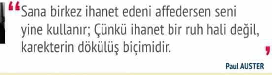 İhanet edene şans verilmeli mi?