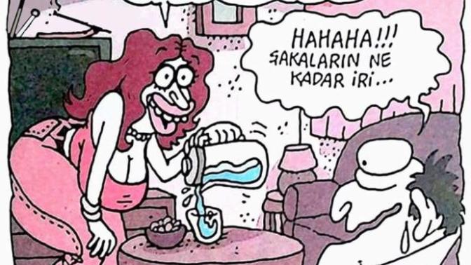 Kızlar, şakalarınız iri mi?