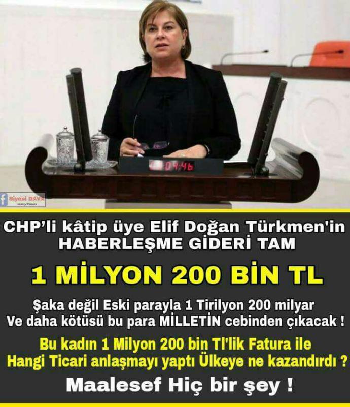 CHP'li vekilin telefon faturası ??