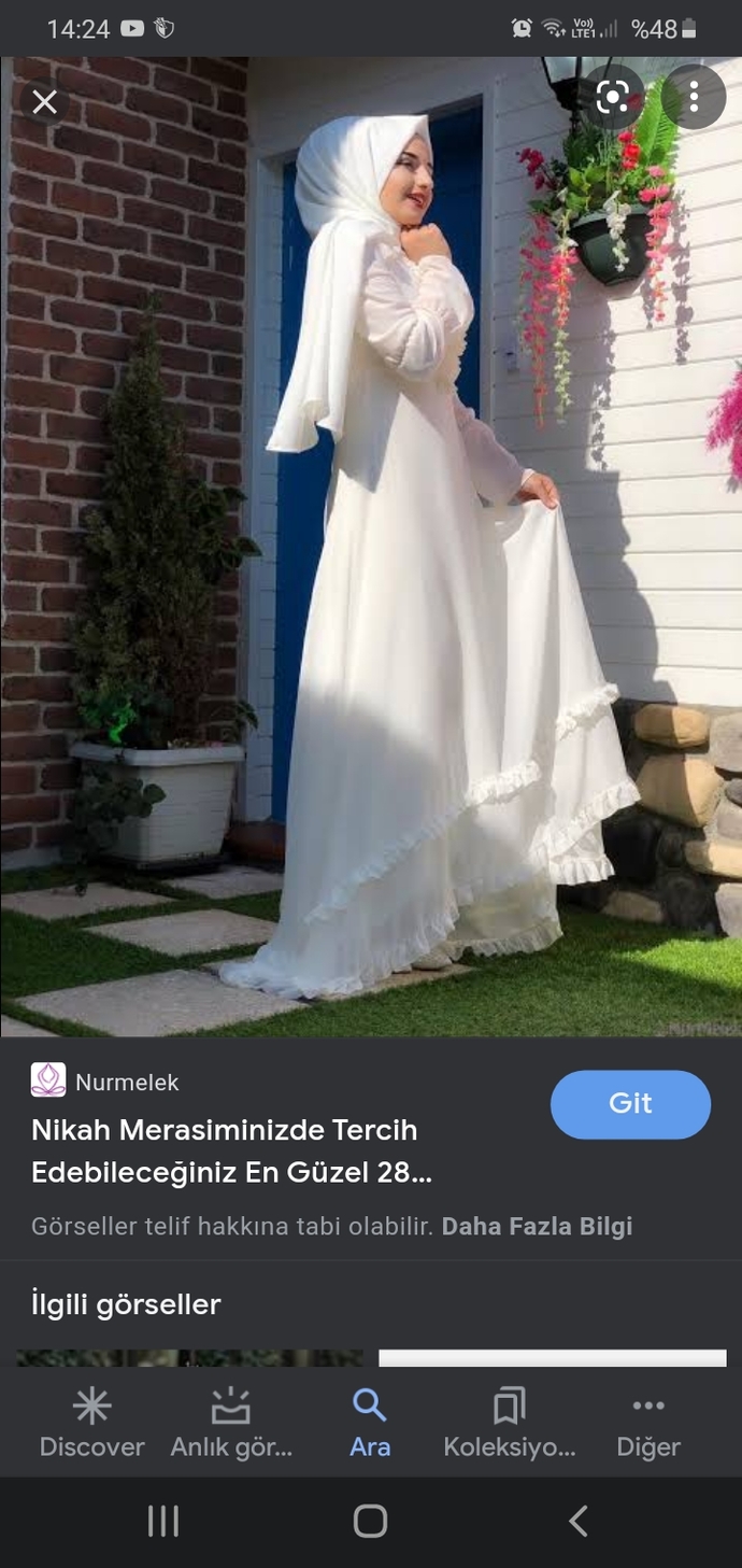 Nikahta ne giyilir? 
