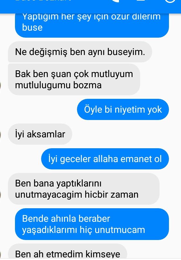 Birinin ahını almışım gerçekten ve dün mesaj attım, ayrıntıda herşey?