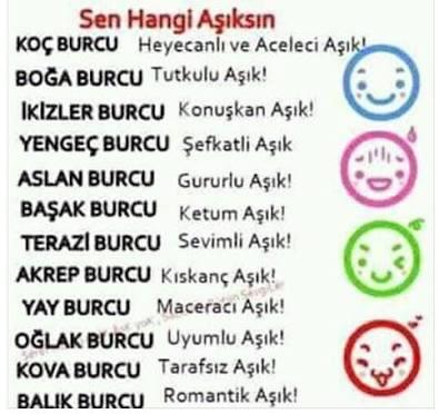 Siz nasıl aşıksınız bakalım burçlara göre?